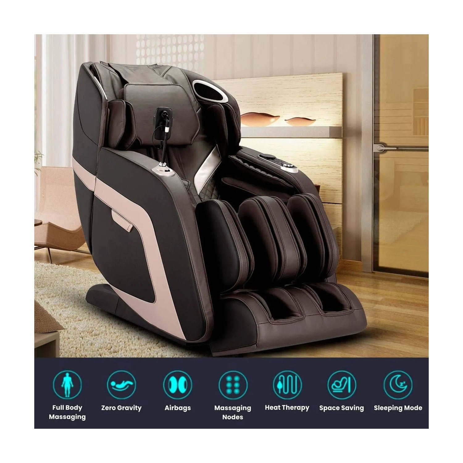 Sparnod Fitness Classic Full Body Massage Chair - Dream Relaxer