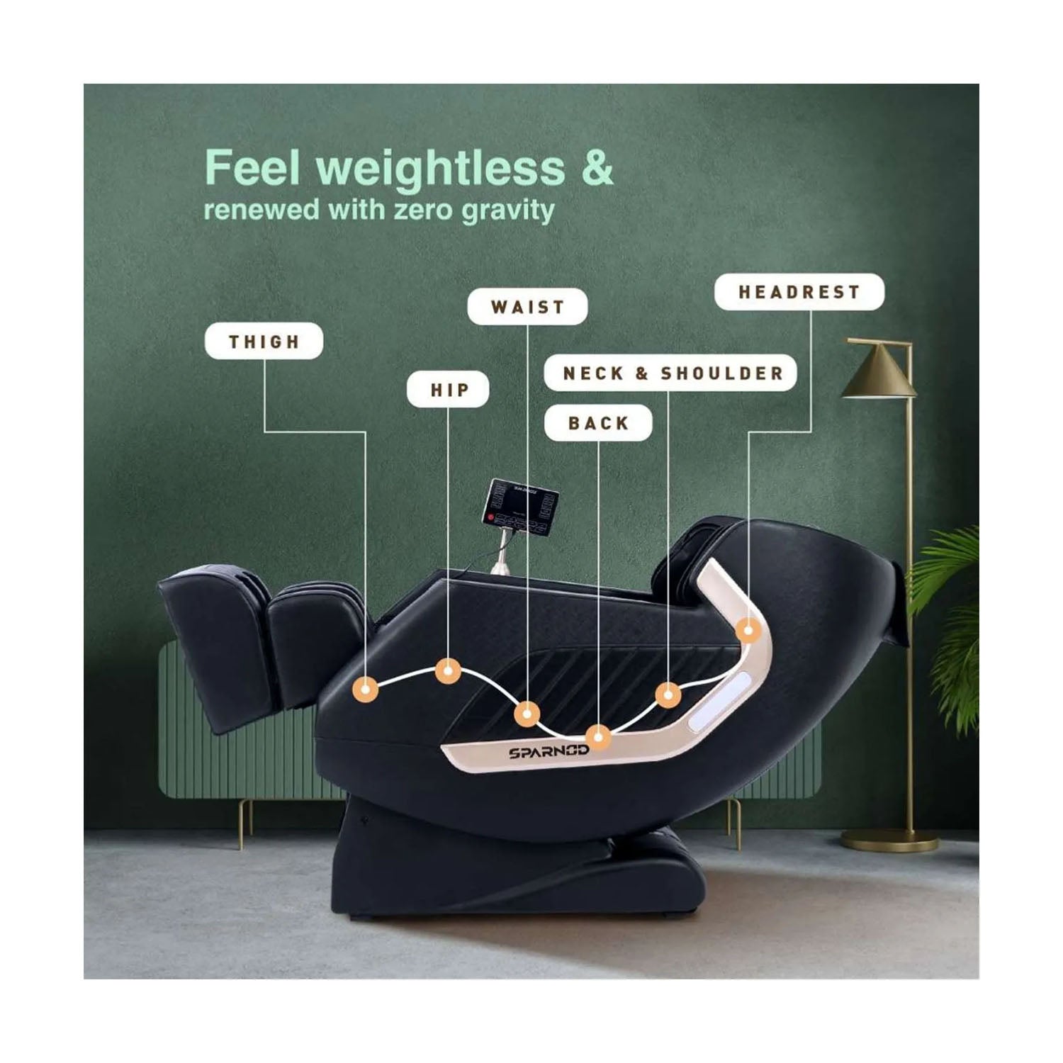 Sparnod Fitness Deluxe Plus Massage Chair - Dream Relaxer