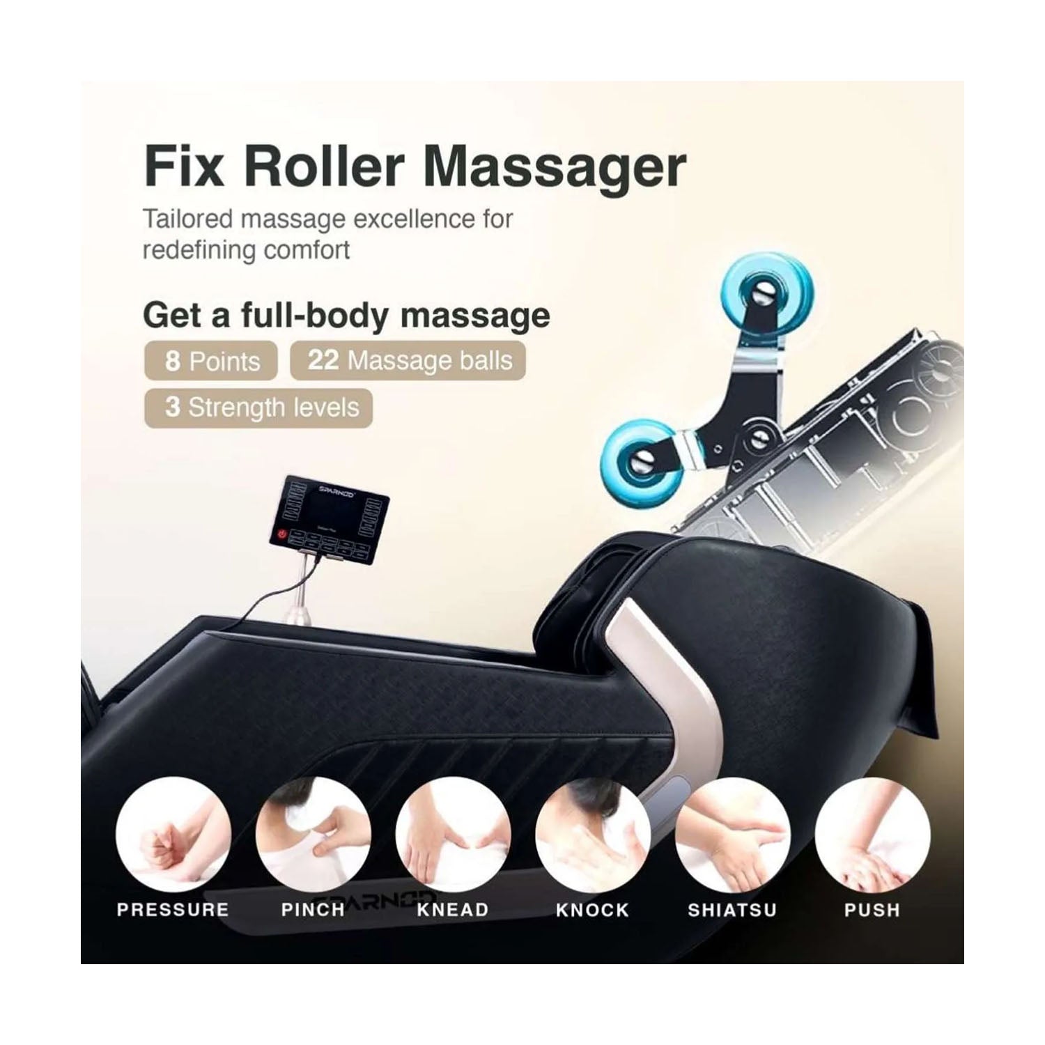 Sparnod Fitness Deluxe Plus Massage Chair - Dream Relaxer