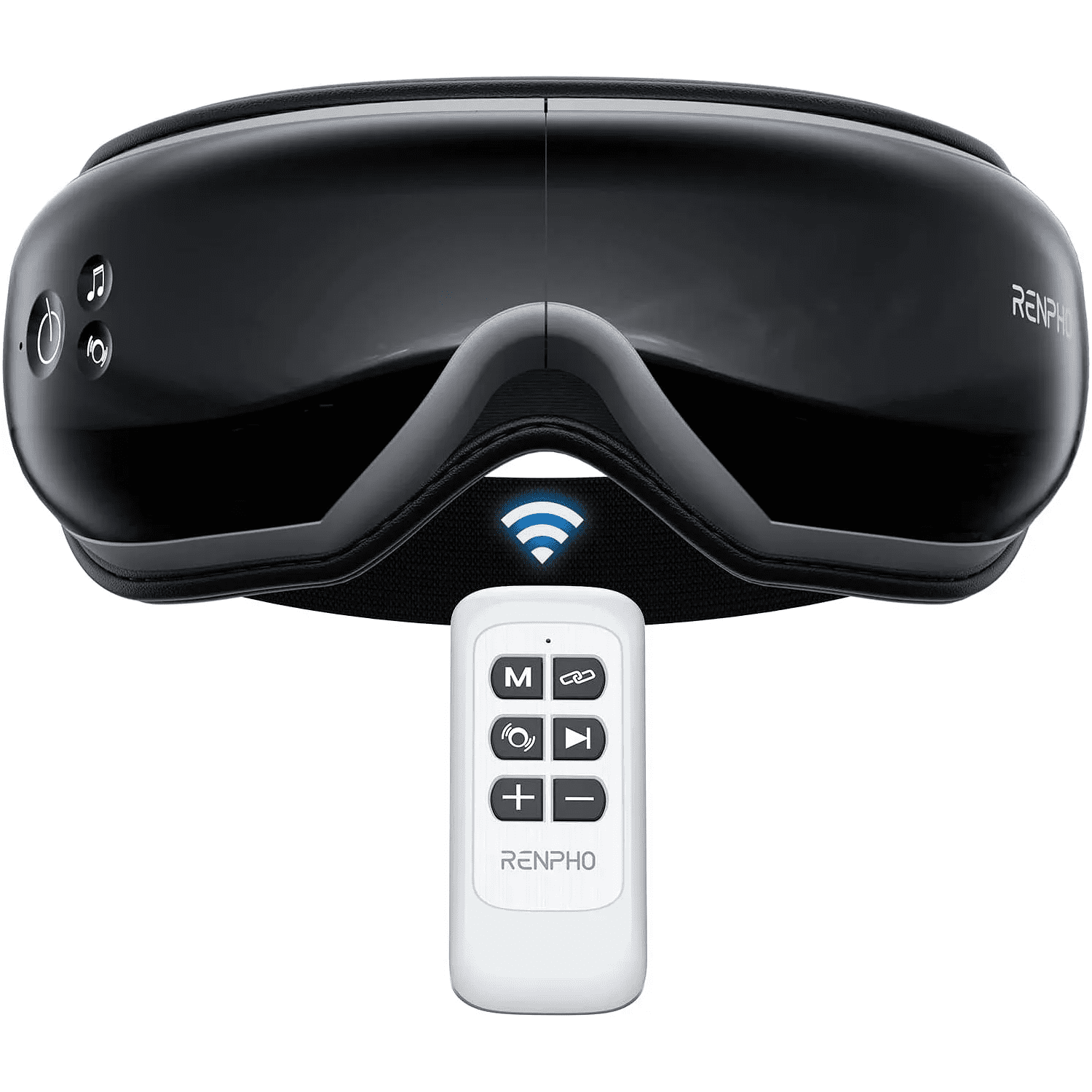 Renpho Eye Massager Eyeris With Remote-Black - Dream Relaxer