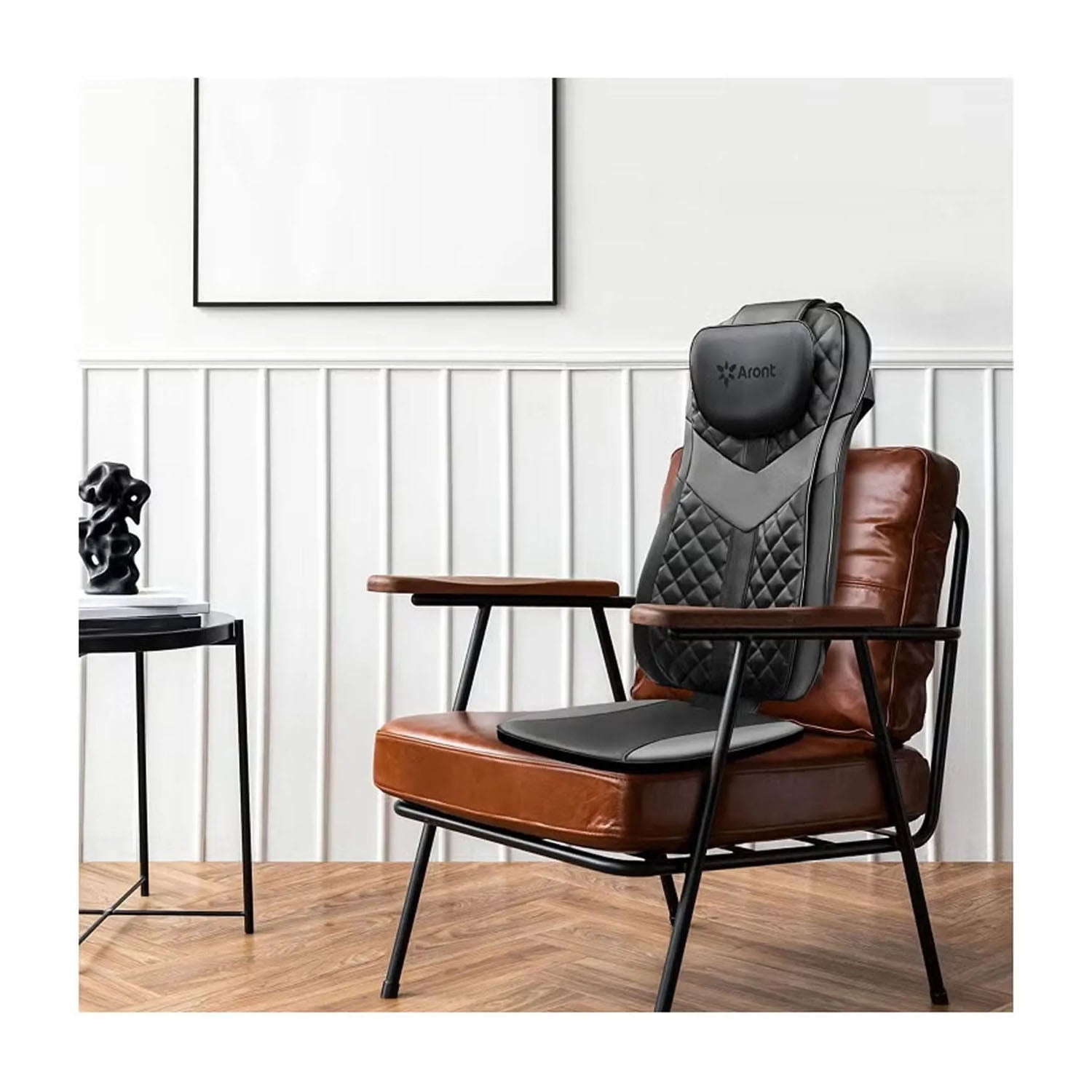 RT2172 Back Massager with Heat - Grey-Black - Dream Relaxer