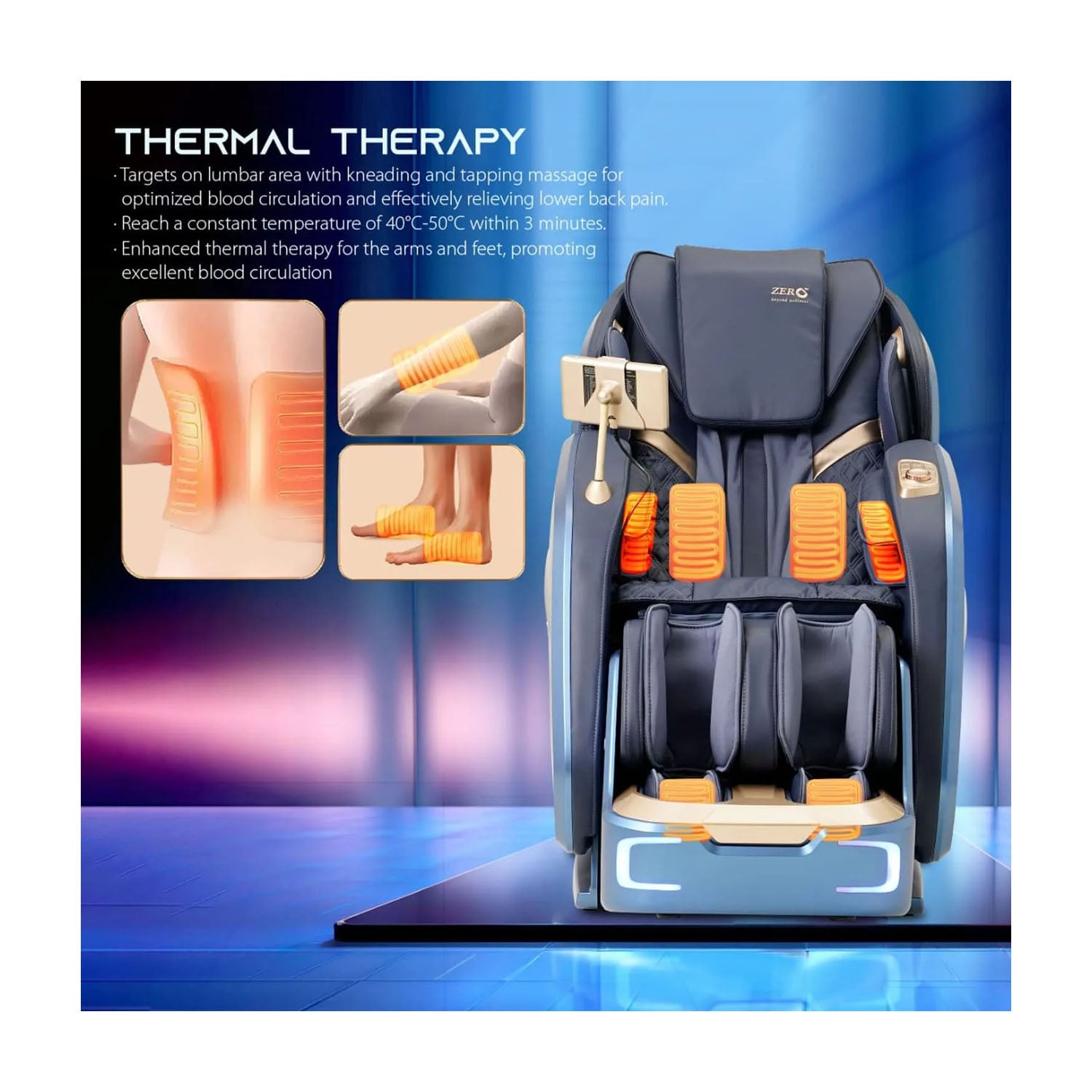 Zero Supreme X 4D Massage Chair - Dream Relaxer