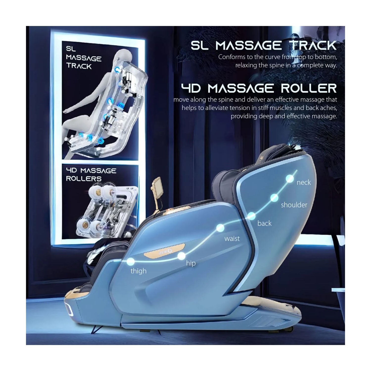 Zero Supreme X 4D Massage Chair - Dream Relaxer