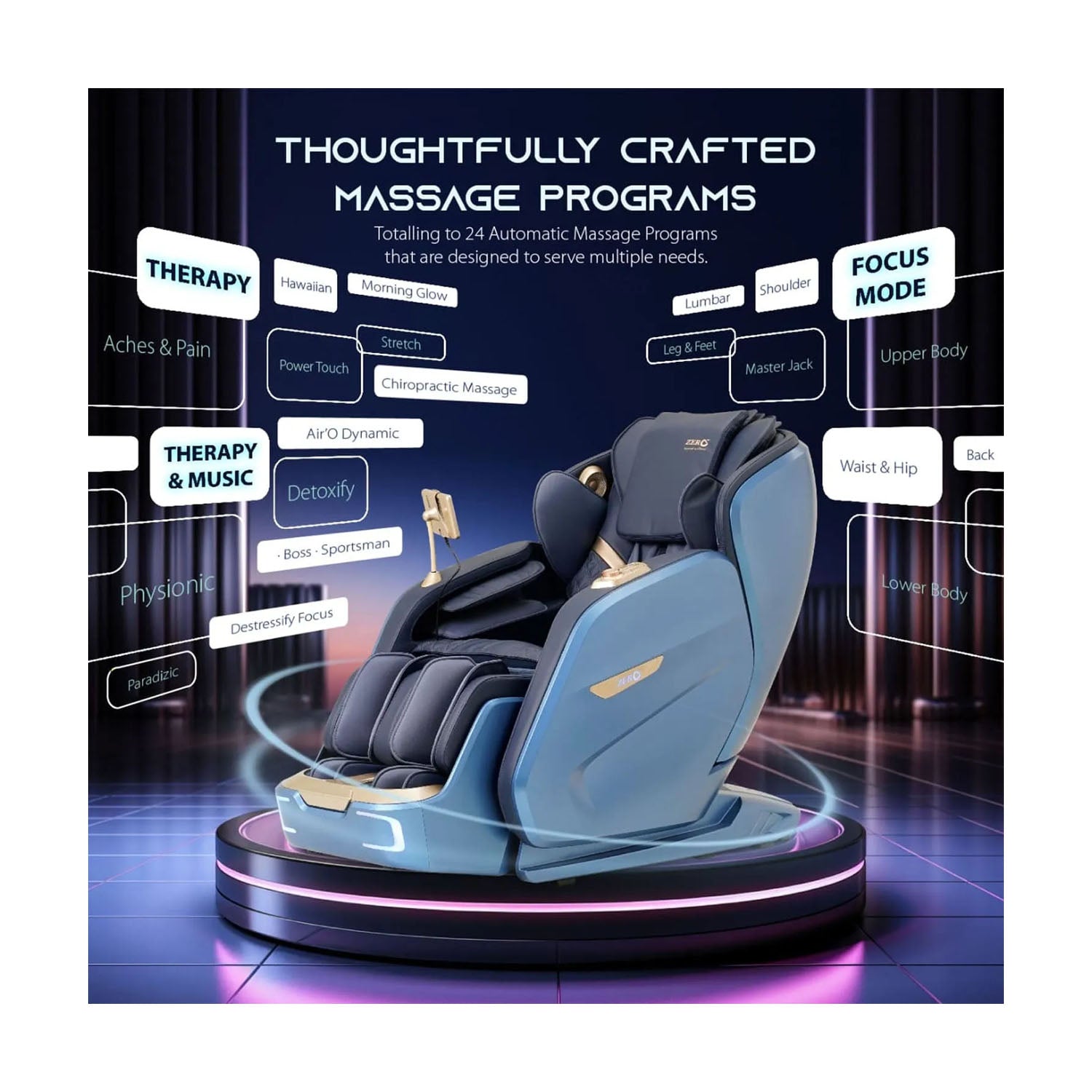 Zero Supreme X 4D Massage Chair - Dream Relaxer