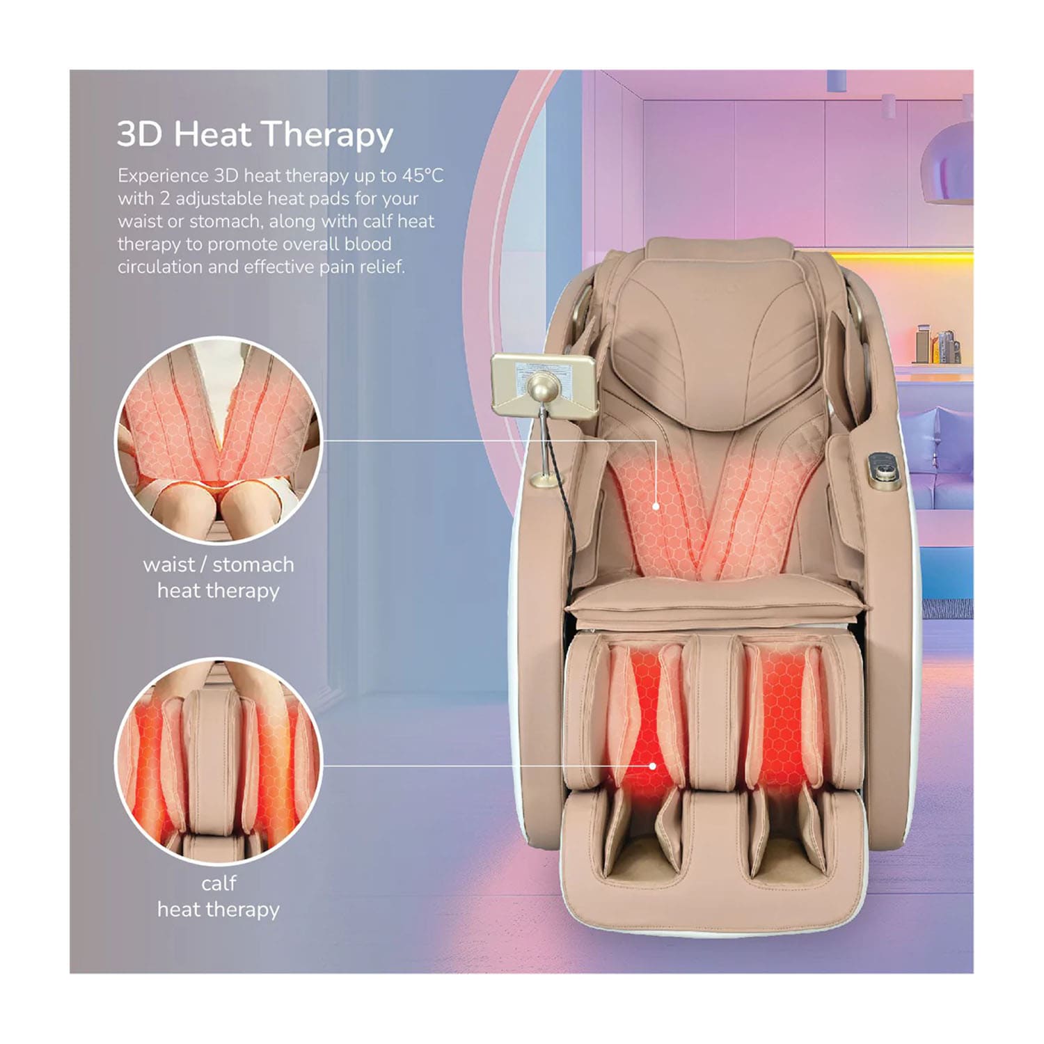 Zero U Fairy Plus Fixed Roller Massage Chair - Dream Relaxer
