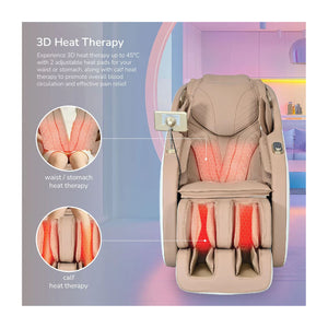 Zero U Fairy Plus Fixed Roller Massage Chair - Dream Relaxer