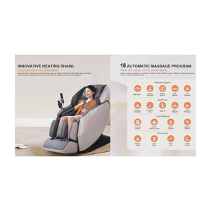 iRest A550 4D Full Body Massage Chair With Voice Control Massage Chairs