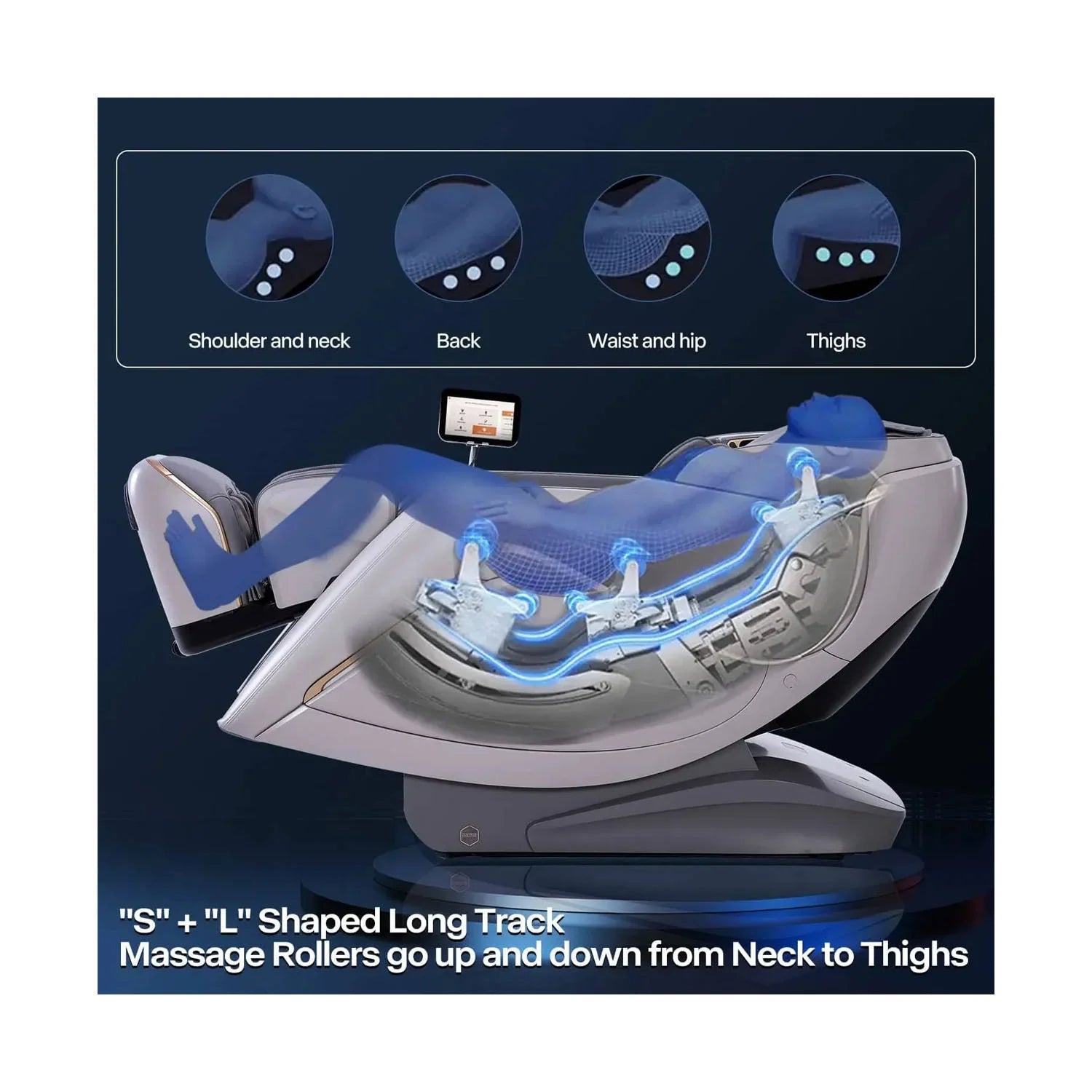 iRest A710 4D Massage Smart Health Cloud Massage Chair Massage Chairs