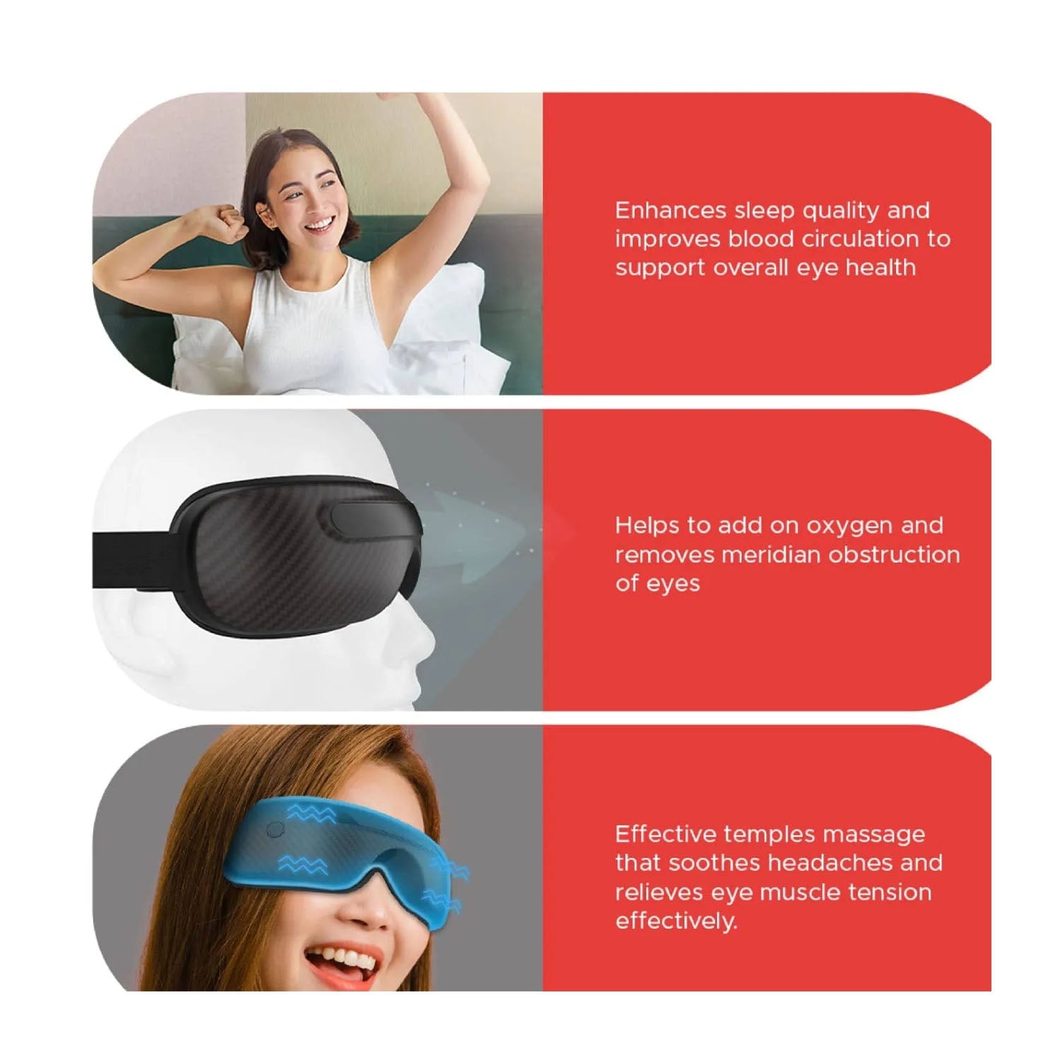 Ivizz Eye Massager Foldable Eye Massager