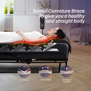 Nourest M4 Therapeutic Massage Bed with Jade Stone Roller Massage Bed