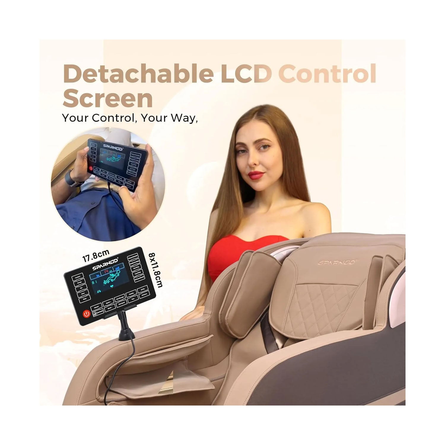 Sparnod Fitness Deluxe Massage Chair Massage Chairs