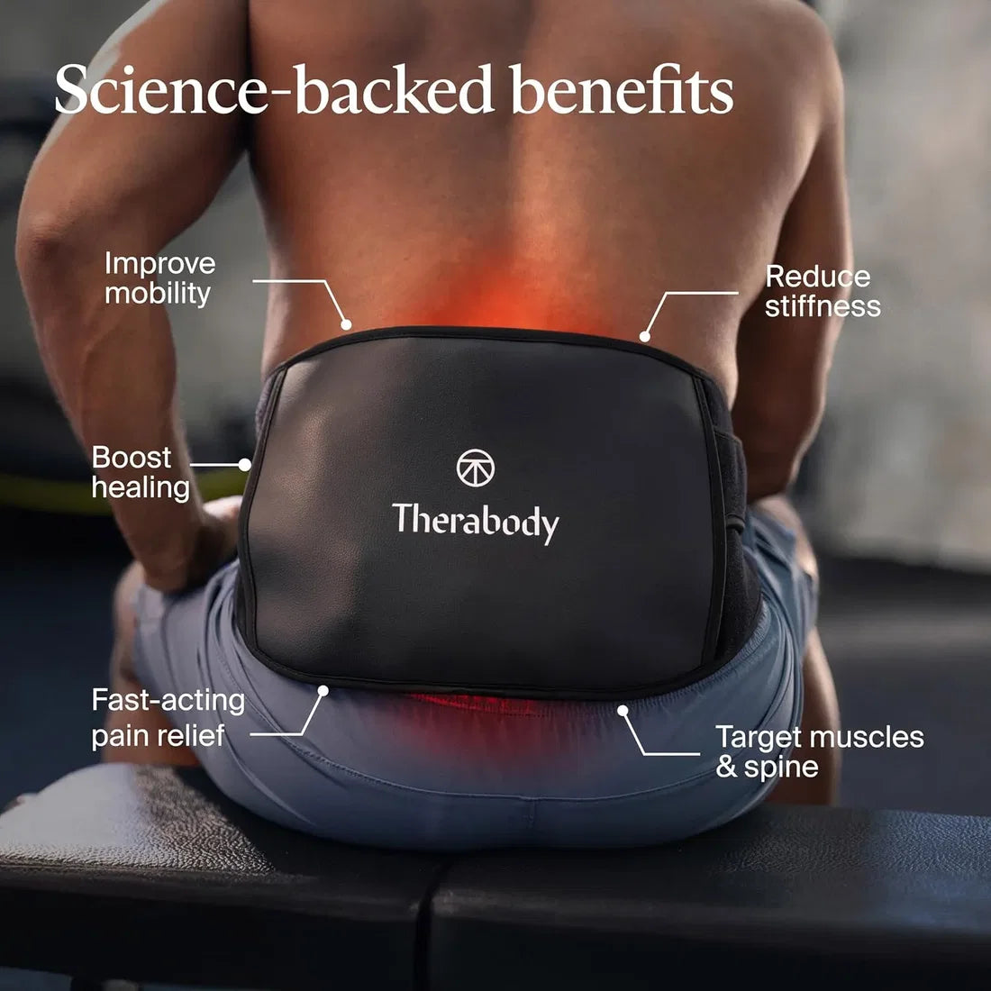 Therabody ThermBack LED | Fast-Acting Lower Back Pain Relief
