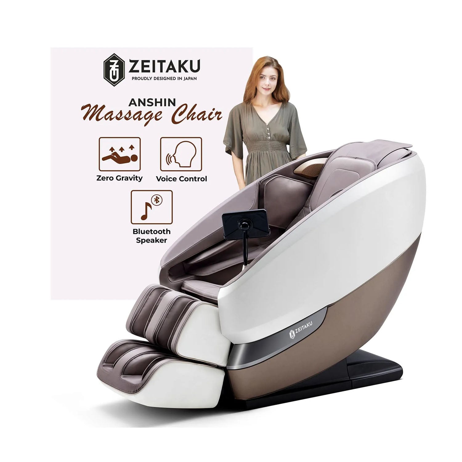 Zeitaku Anshin Twist Roller Massage Chair Massage Chairs