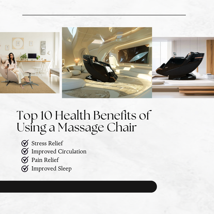 Health Benefits of Using a Massage Chair