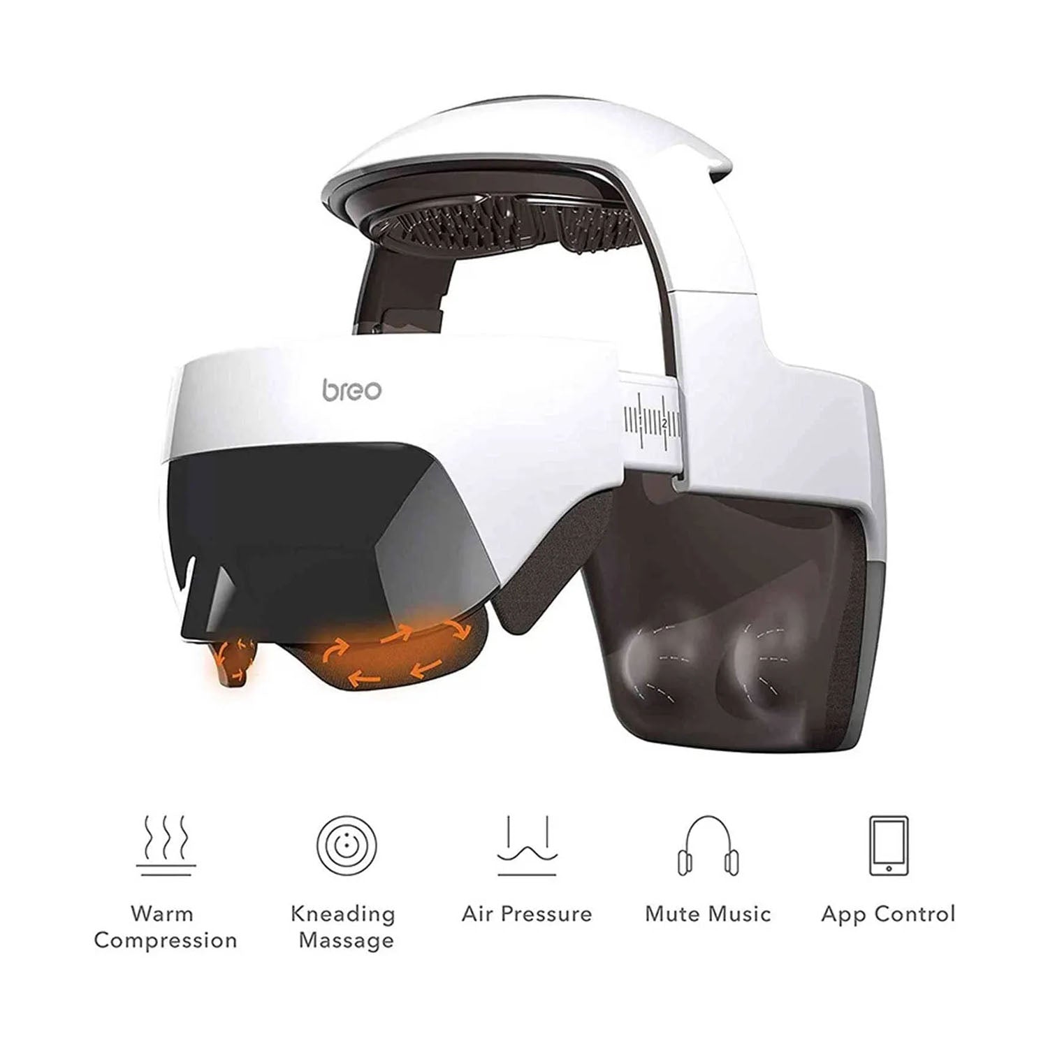 iDream S5 Body Massager For Head & Scalp - White - Dream Relaxer