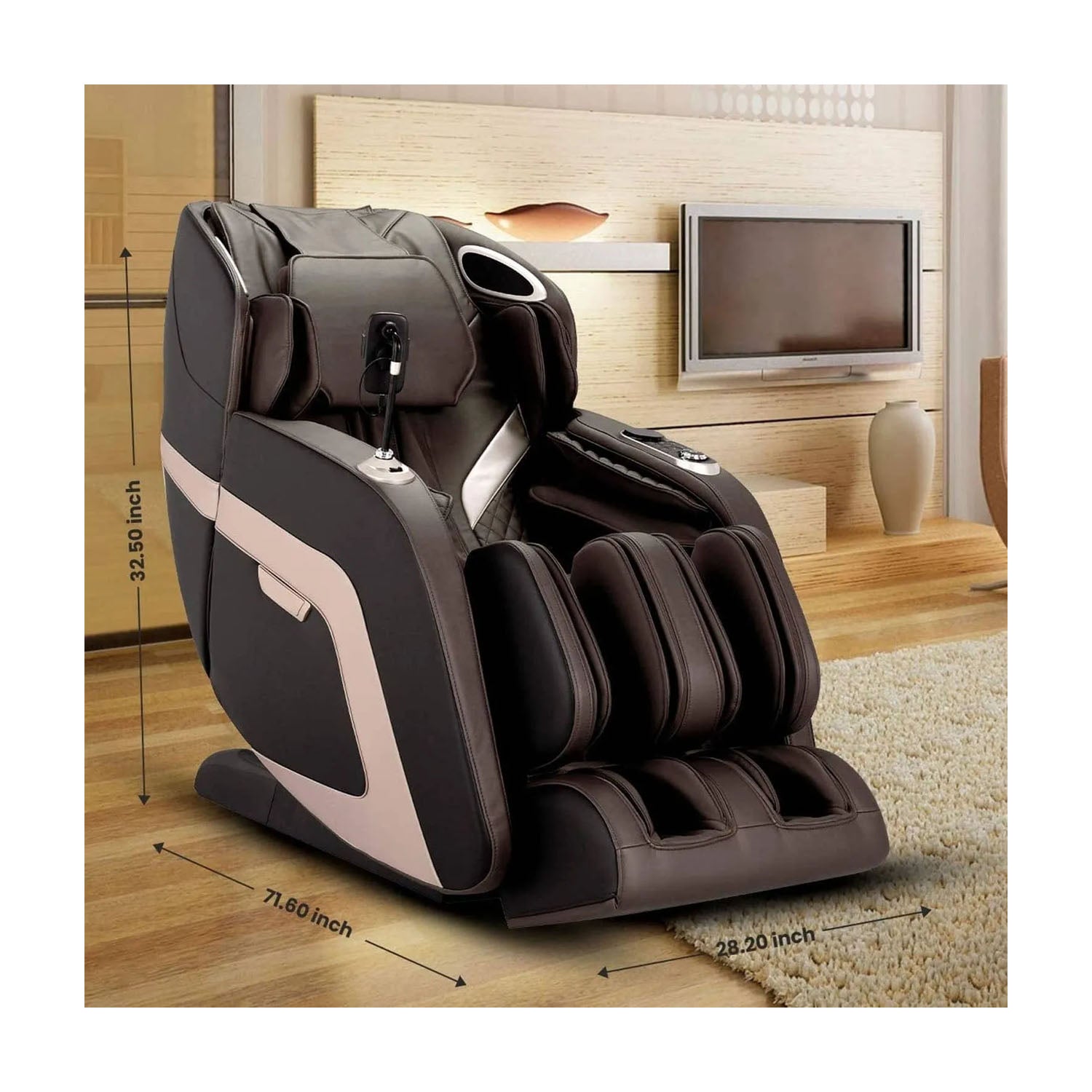 Sparnod Fitness Classic Full Body Massage Chair - Dream Relaxer