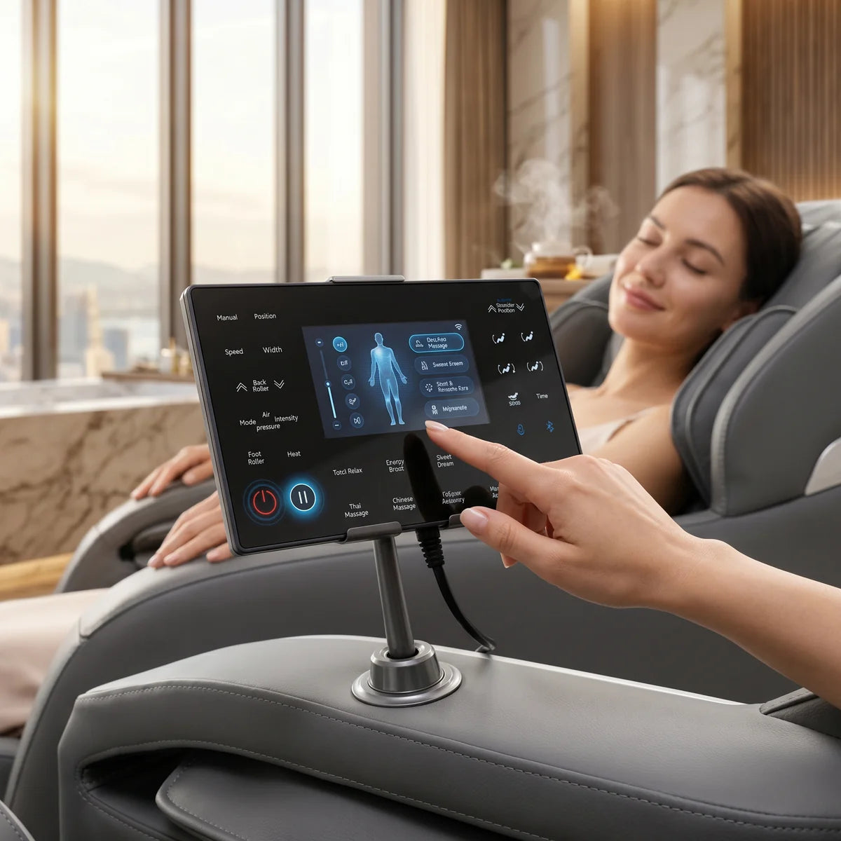 Nourest Eva 5 inch touchscreen controller