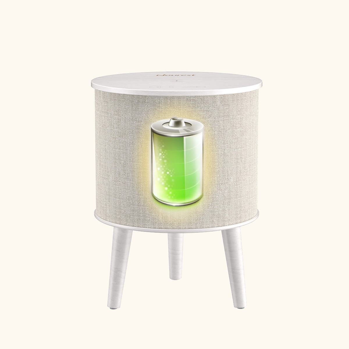 Nourest 4 in 1 Speaker Table with Wireless Charging and Touch Controls - 70W - Dream Relaxer