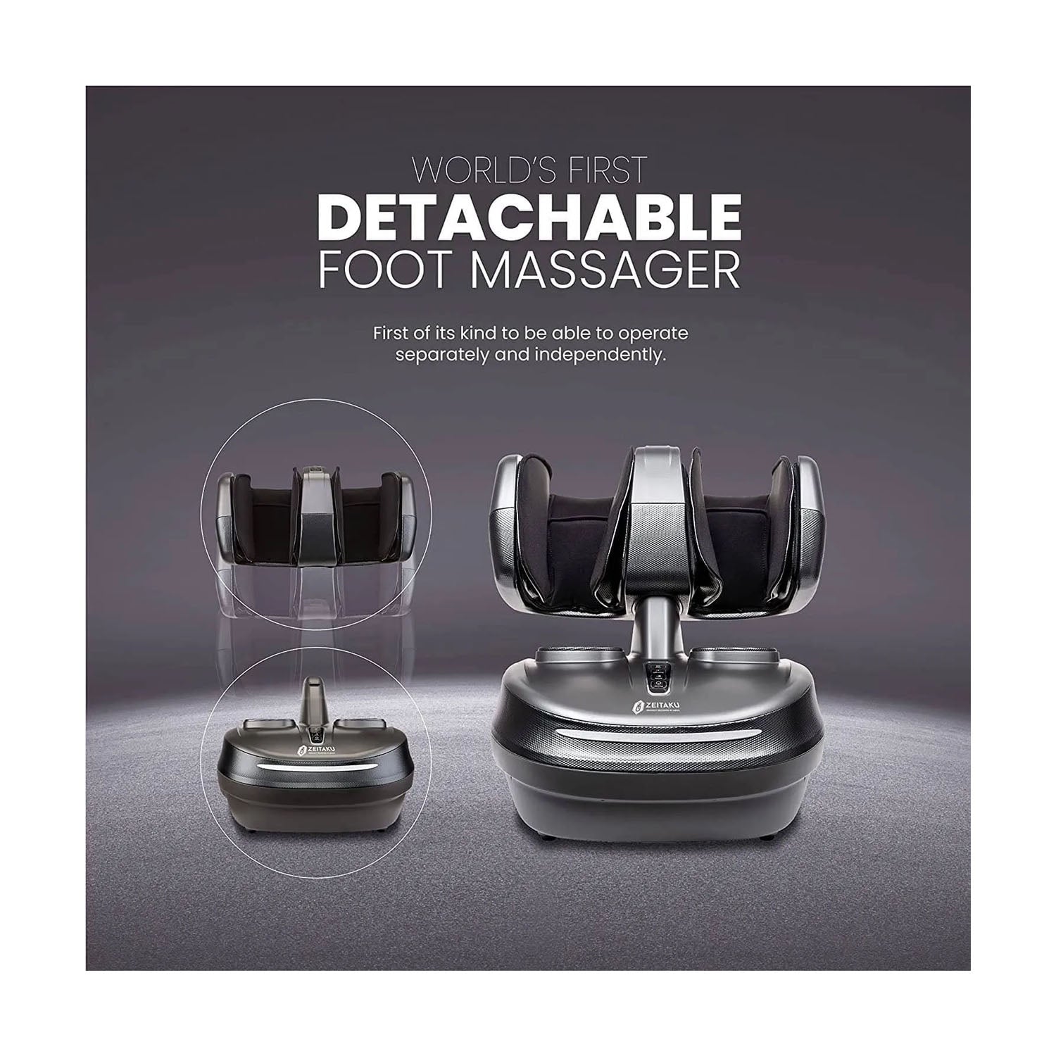 Zeitaku Lecafu Detachable Leg, Foot, Knee and Calf Massager - Dream Relaxer