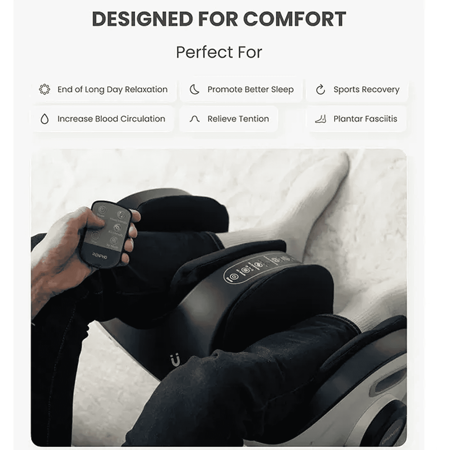 Renpho Foot And Calf Massager - Shiatsu Pro 2 - Dream Relaxer