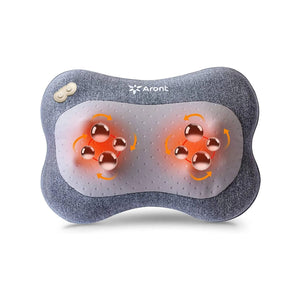 Aront Shiatsu Cordless Rechargeable Shoulder and Neck Massager Massage Cushions