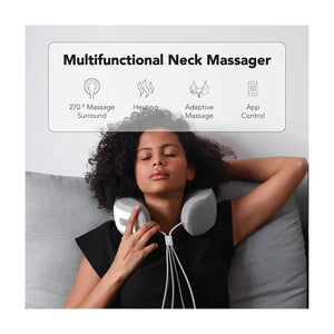 iNeck 3 Wireless Neck Massager with Heat - Grey Neck Massager