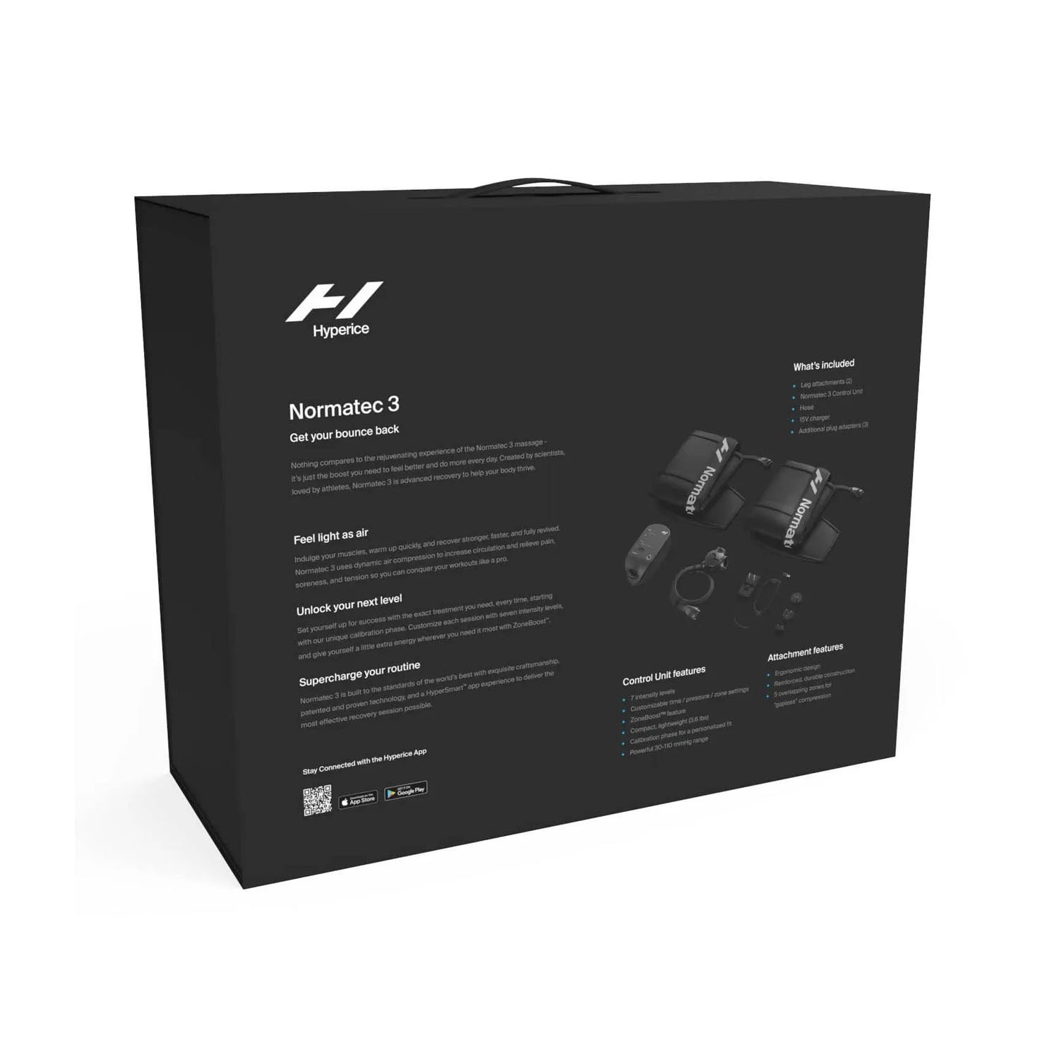 Normatec 3 Legs - Recovery System with Patented Dynamic Compression Massage Technology Leg Warmers