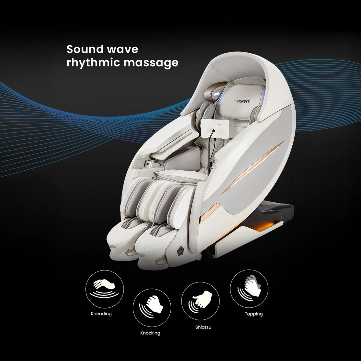 Nourest Robo - X 5D Sonic Wave Massage Chair Massage Chairs