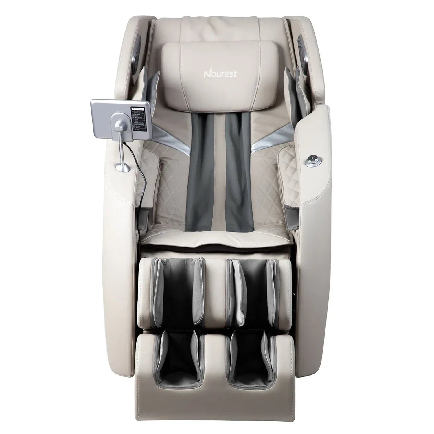 Nourest Vega SL - Track 3D Full Body Massage Chair in Grey – Premium Massage Therapy for Home Use Massage Chairs