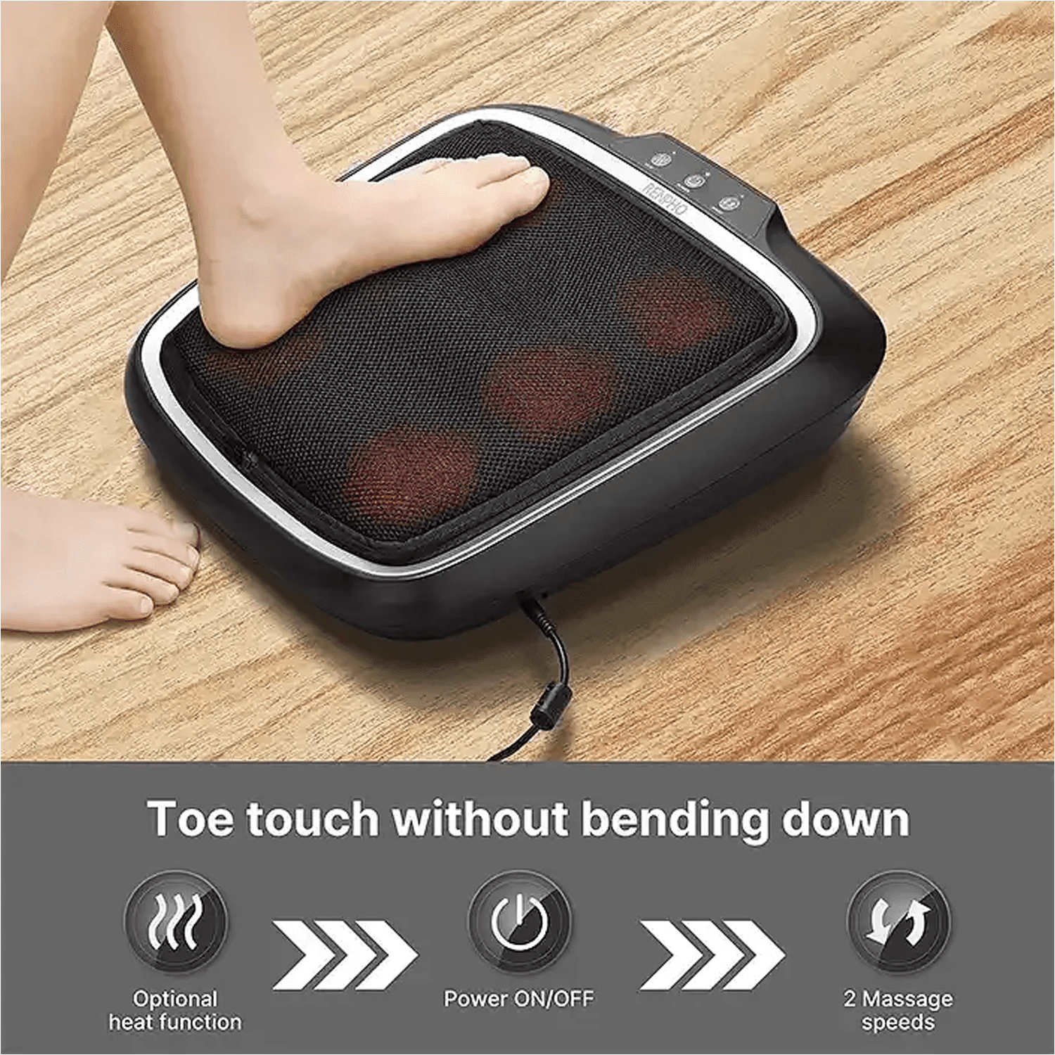 Renpho Electric Foot Massager Shiatsu Mini Foot Massagers