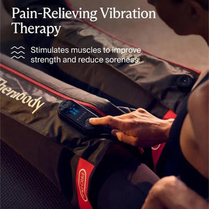 Therabody JetBoots PRO Plus Wireless Compression Boots with Vibration & Light Therapy Recovery