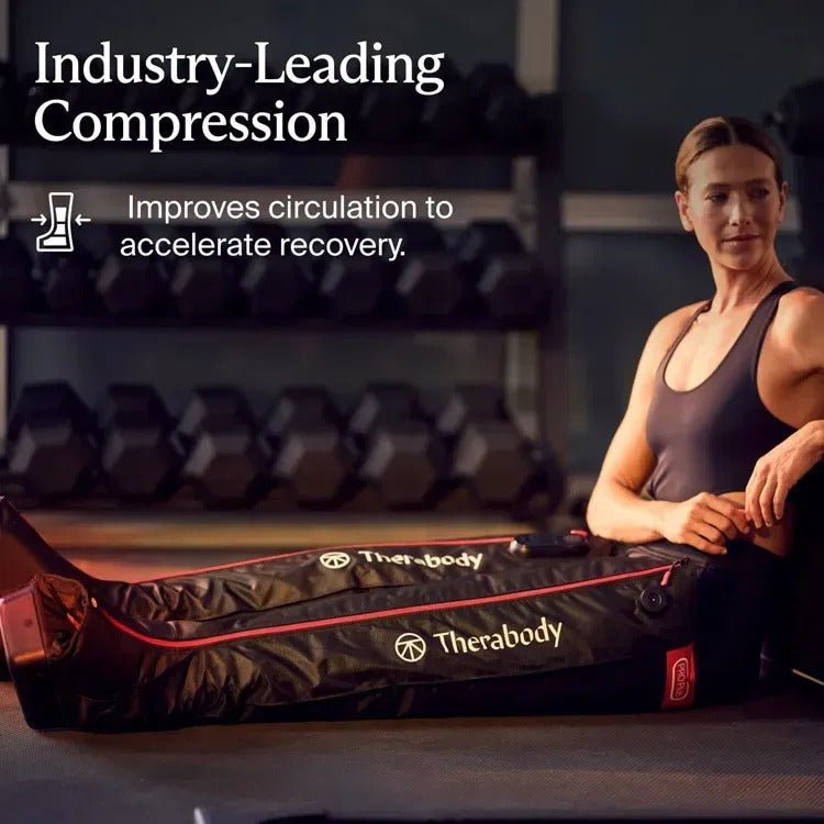 Therabody JetBoots PRO Plus Wireless Compression Boots with Vibration & Light Therapy Recovery