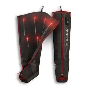 Therabody JetBoots PRO Plus Wireless Compression Boots with Vibration & Light Therapy Recovery