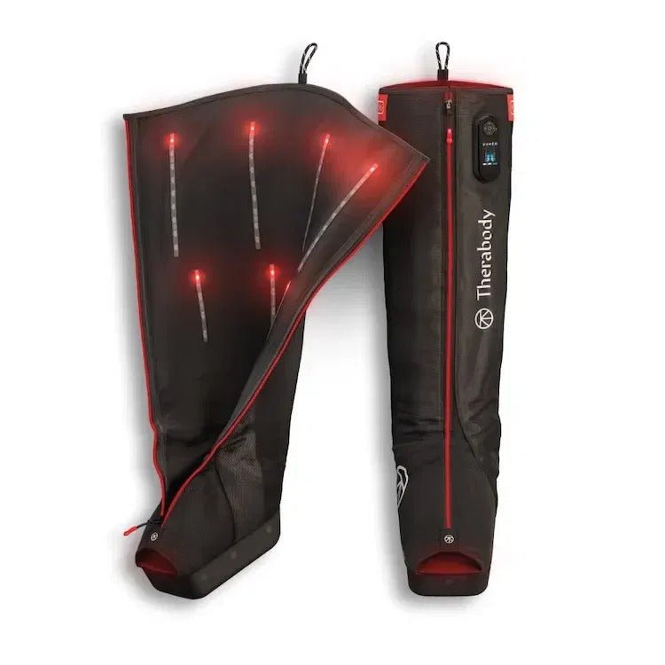 Therabody JetBoots PRO Plus Wireless Compression Boots with Vibration & Light Therapy Recovery