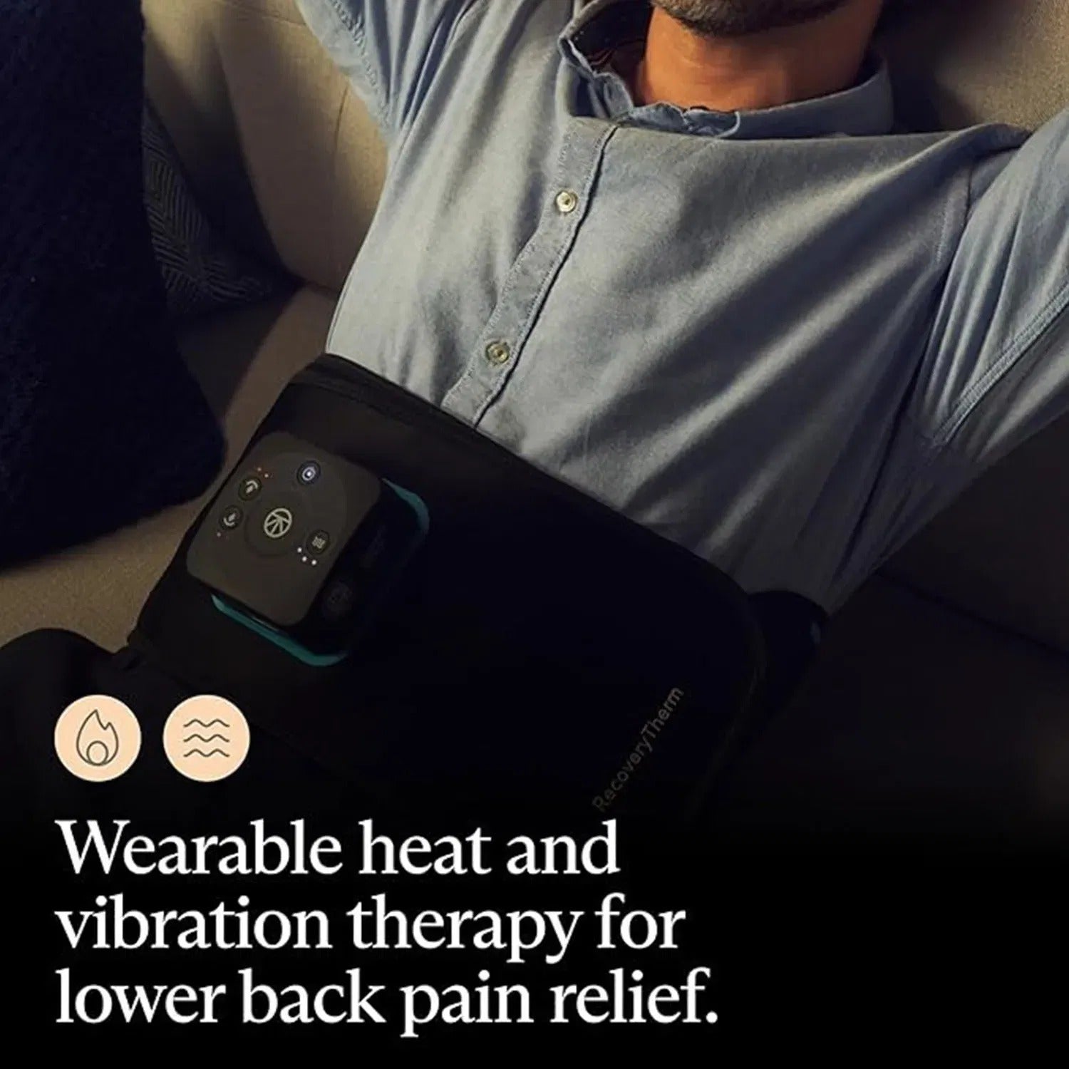 Therabody RecoveryTherm Hot Vibration Back And Core - Dream Relaxer