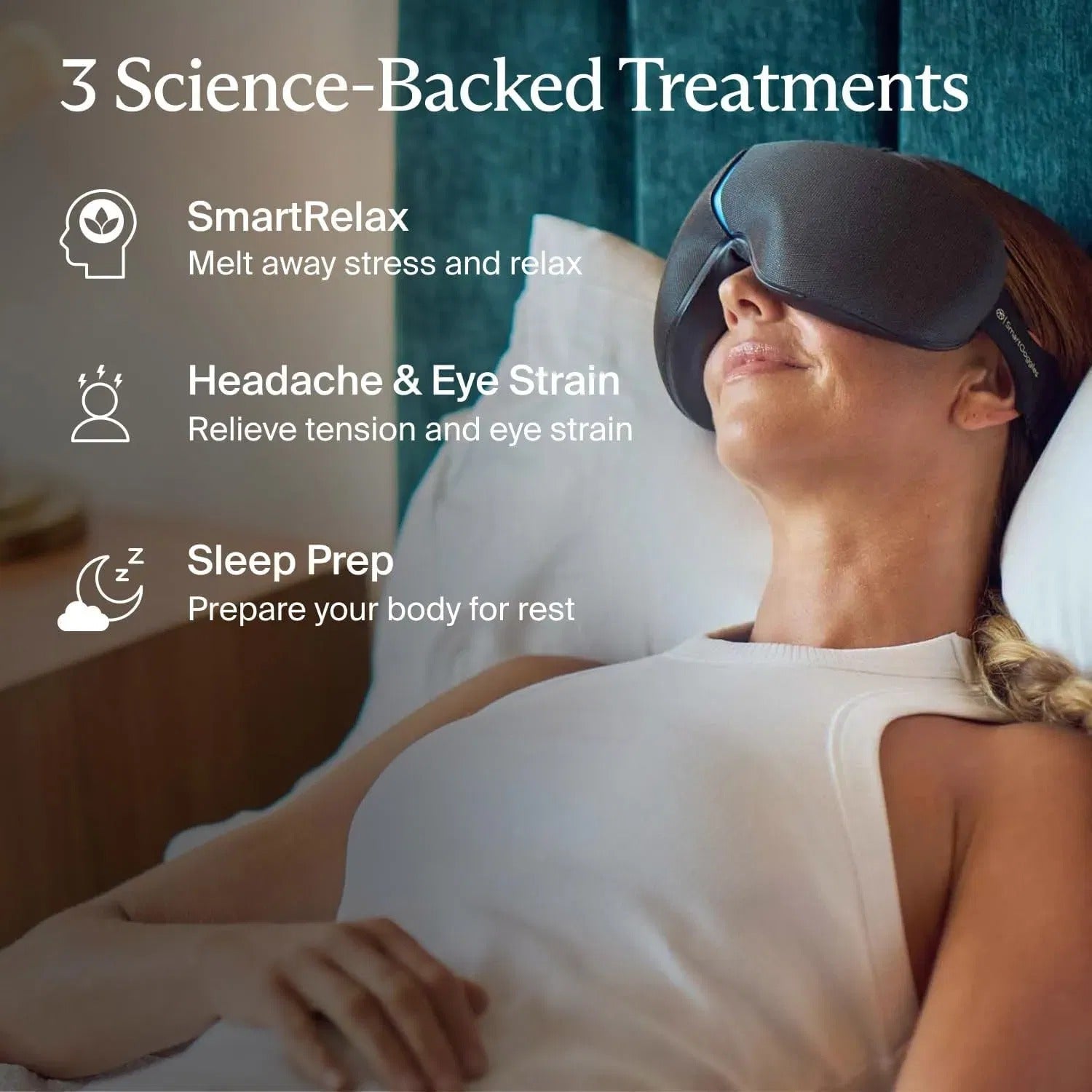Therabody SmartGoggles (2nd Generation) - Black Recovery