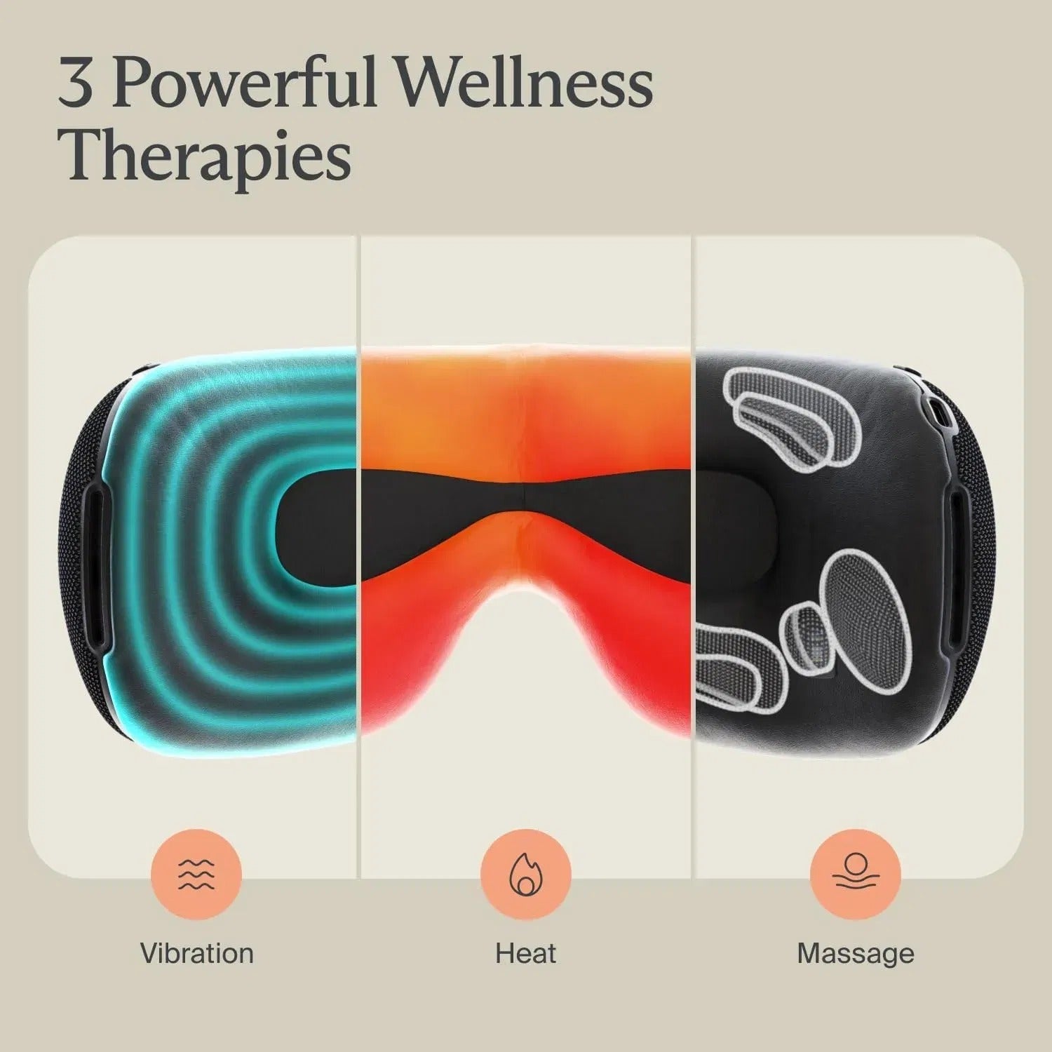 Therabody SmartGoggles (2nd Generation) - Black Recovery