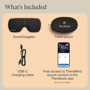 Therabody SmartGoggles (2nd Generation) - Black Recovery