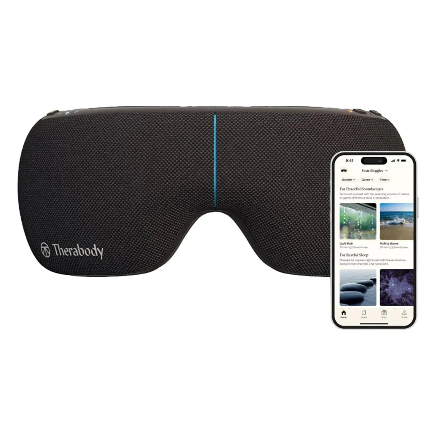Therabody SmartGoggles (2nd Generation) - Black Recovery